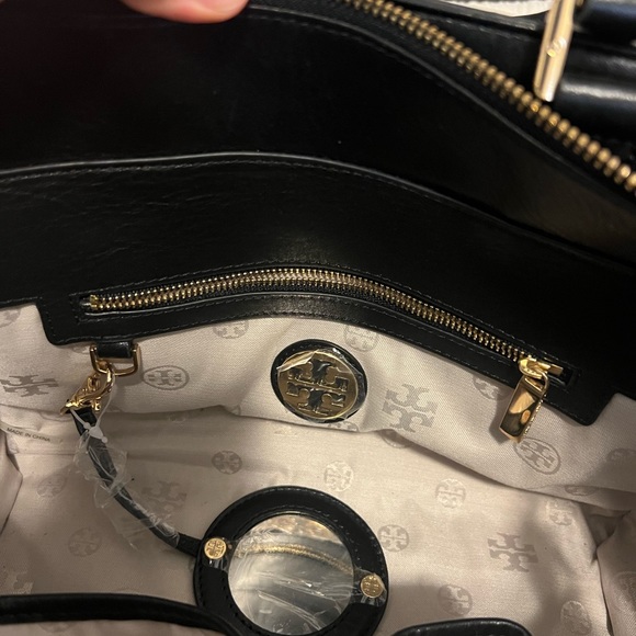 Tory Burch Leather Satchel - Picture 4 of 10